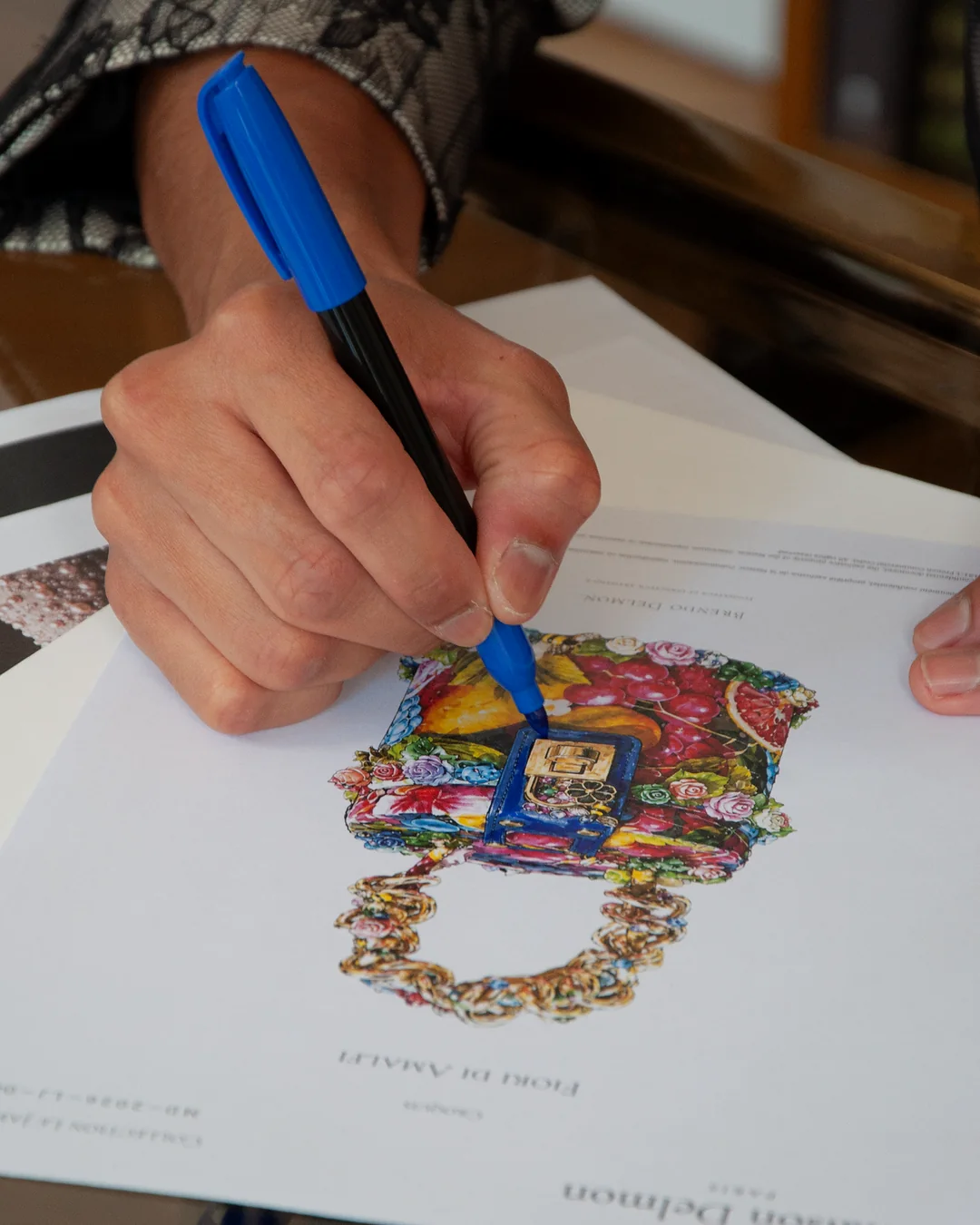Illustrated world of the Le Jardin collection