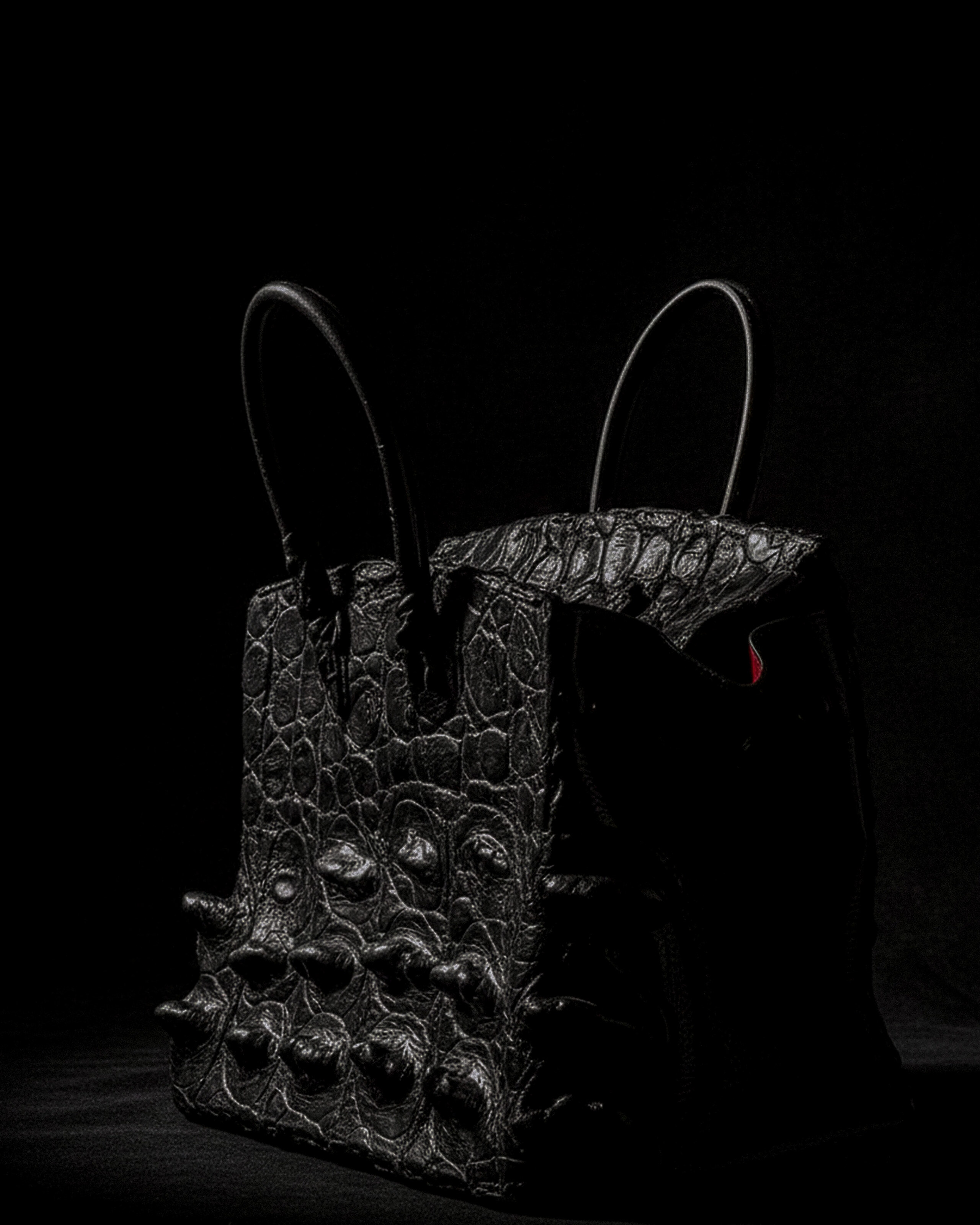 Le Secret du Nil — sac structure, peau précieuse, fond Velours